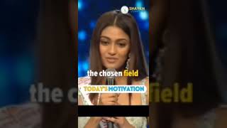 Miss India three Quality bollywood missindia motivation missworld inspiration misshimachal [upl. by Siramay]