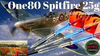 One80 Spitfire 25g darts review [upl. by Hephzipa]