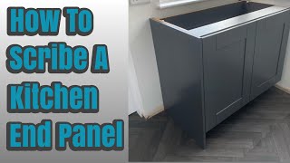 Easy Trick For Scribing Kitchen End Panels [upl. by Keslie783]