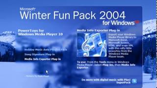 Windows XP  Winter Fun Pack 2004 [upl. by Rusell]