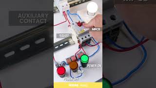 Motor Protective Circuit Breaker with Indicator Light Clear Status Indication with Color Coding [upl. by Adiel976]