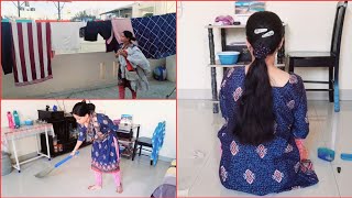 Evening routine sath me hairstyle 👧 [upl. by Robi]