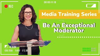 How To Moderate A Panel Discussion Audiences Will Love  Media Training [upl. by Mcbride]