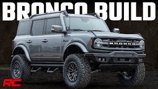 Lifted 2021 Ford Bronco Build [upl. by Narf929]