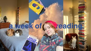 A week of reading 💗📖 book recs book haul politics chatty vlog [upl. by Okihcas86]