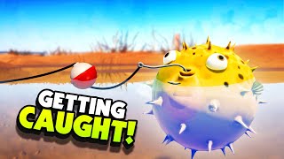 A FISHERMAN Caught My PUFFER FISH  New I Am Fish Gameplay [upl. by Nigel424]