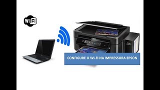 Adicionar impressora na rede wifi  IMPRESSORA EPSON [upl. by Selma736]