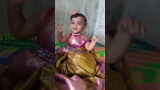 Pattu Cheerallo Chandamama song 😍♥️ Yt short video ♥️ [upl. by Shalna]