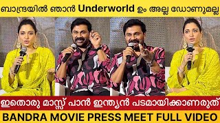 Bandra Movie Press Meet  Dileep Tamannah Bhatia Arun Gopi Dino Morea  Full Video [upl. by Derwon]