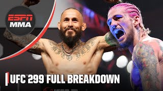 Dominick Cruz UFC 299 Breakdown Sean OMalley vs Marlon Vera  ESPN MMA [upl. by Clarey]