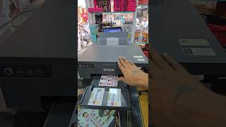 Best printer 👉Epson L8050 pvc Card printingBest quality Photo printing 2 in 1 printer [upl. by Chuch]