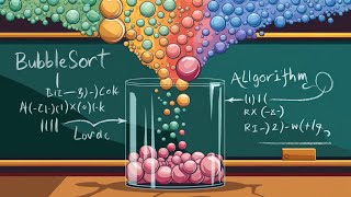 Bubblesort im Struktogramm und als Wertetabelle [upl. by Anawak]