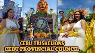 TAU GAMMA PHI  SIGMA  CEBU PROVINCIAL COUNIL  JOINS SINULOG 2024 [upl. by Ahsener]