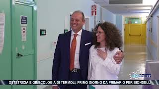 Ostetricia e ginecologia di Termoli primo giorno da primario per Biondelli [upl. by Nnylirej]