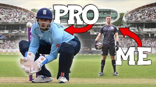 I Tried To Become A PRO CRICKET KEEPER In 24 Hours [upl. by Skier]