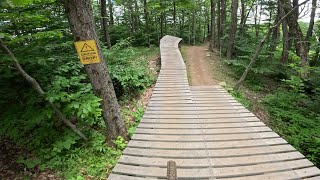 Killington Bike Park Ripping Some Serious Flow and Gnarly Tech [upl. by Nnaeerb]