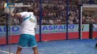 Best Rallies and Spectacular Points Final Padel Tournament WPT Murcia 2013 [upl. by Sanfred]