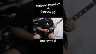 Malagoli Phantom  Benson SG trecho de demonstração shorts [upl. by Bordie]