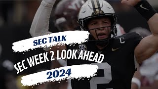 SEC Football Week 1 Recap and Week 2 Matchups [upl. by Particia]