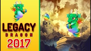 How To Get Legacy Dragon By Breeding In Dragon City  Breed Legacy Dragon Easy 2017 [upl. by Enidanreb]