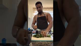 Watch hilarious video of actor kunle Remi cooking cooking chef cheflife mencook food foodie [upl. by Nodnil]