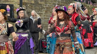 North Wind Tribal Dancers  Live Performance 5  Haworth Steampunk Weekend 2024 [upl. by Zashin370]