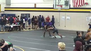 Milford Mill Varsity Wrestling at the Randallstown tournament 1524 [upl. by Lanrev]