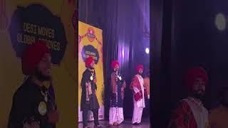 sikh boys ramp competitionpagg rampwalk competition sikhboy punjabi viralshorts viralmusic [upl. by Mosa]