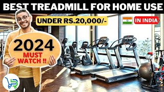 Top 5 Best Treadmill under 20000 in India 2024  Best Treadmill for Home use 2024  Best Treadmill [upl. by Astrix935]