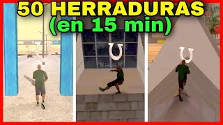 🔥Encontrando TODAS las 50 HERRADURAS de GTA San Andreas  Ubicación de TODAS las HERRADURAS [upl. by Aurora]