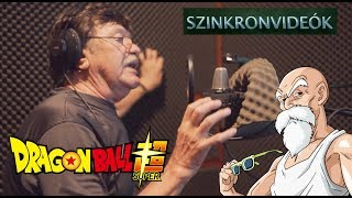 Végh Ferenc szinkronizál  Zseniális Teknős  Dragon Ball Super [upl. by Alban]