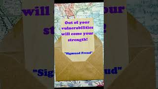 Sigmund Freud  quotOut of your vulnerabilities will come your strengthquot quote motivational success [upl. by Imeaj91]