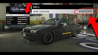 How To Sell Any Street Car For 900000 In GTA 5 Online [upl. by Zerla]