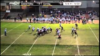 3 Tony Penta for Central Valley 53 yard run for TD [upl. by Eicul]