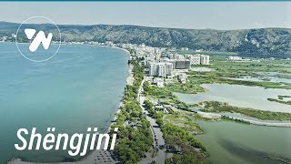 Shëngjini nga Ajri  Shëngjin from the Air Video 4K 14072024 [upl. by Magena]