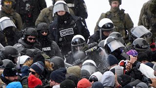 Convoy protests Heres what downtown Ottawa looks like now [upl. by Neelac985]