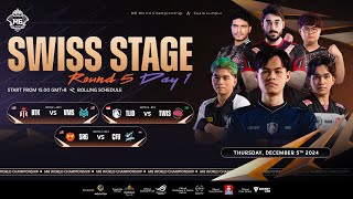 🔴LIVE  MLBB M6 World Championship  Swiss Stage Round 5 Day 1 [upl. by Glantz170]