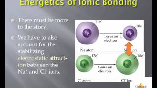 Ionic Bonding Energy Considerations  Part 1  Ion and Lattice Formation [upl. by Grossman]