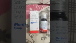 Montina  L syrup use in hindi viralvideo youtubeshorts skincare medicine viralshorts trending [upl. by Anaig]