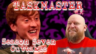 Taskmaster Season 7 Outtakes REACTION  Why do I miss Knappett the most while watching this [upl. by Elleuqram434]