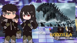 Kaiju No 8s SHOCKED Reaction to Godzilla ❗ Gacha React ❗ Yamada Alexa [upl. by Aicylla557]