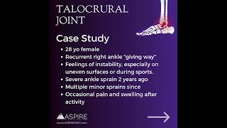 Chronic Talocrural Joint Case with Erl Pettman physicaltherapy physiotherapy ankleinjury [upl. by Daza]