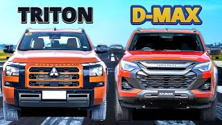 Mitsubishi Triton 2024 vs Isuzu DMax 2024 [upl. by Mireielle]