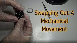 Mechanical Watch Movement Replacement Basics [upl. by Cuyler]