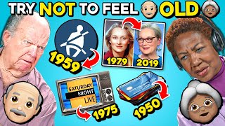 Elders React To Try Not To Feel Old Challenge [upl. by Zoba]