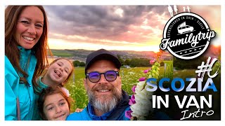 Vanlife in Scozia Diario di Viaggio  Familytrip [upl. by Mutua]