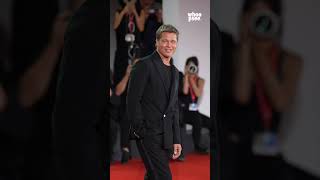 GeorgeClooney e BradPitt incendiano il red carpet di Wolfs a Venezia81 [upl. by Eulaliah]