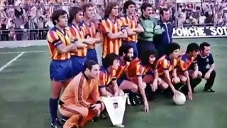 1979 Valencia campeón de la Copa del Rey Valencia vs Real Madrid 20 Mario Alberto Kempes [upl. by Naihtsirc106]