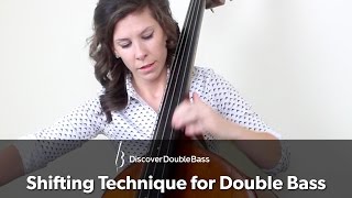 Planting Fingers  Double Bass Shifting Technique  Drill [upl. by Saucy794]