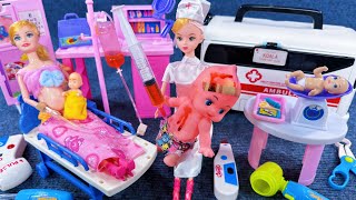 11 Minutes Satisfying with Unboxing Doctor Playset，Pregnant Women Giving Birth Toys Review  ASMR [upl. by Schwarz791]